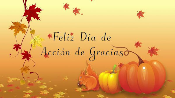 Hoy es día de acción de gracias