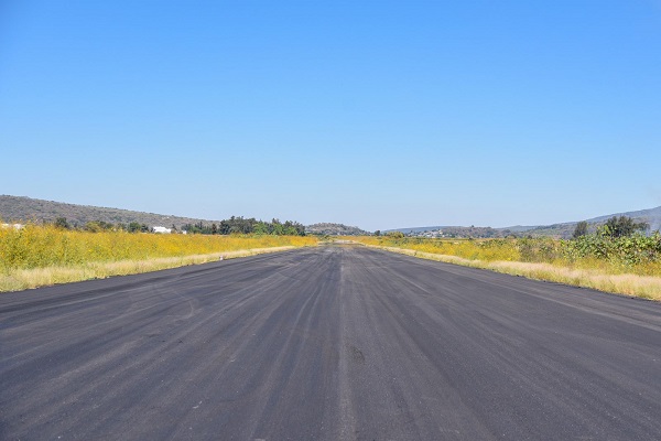 Rehabilitación de aeródromo de Zamora con 94% de avance