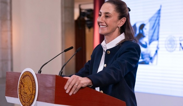 Anuncian primer viaje internacional de Sheinbaum