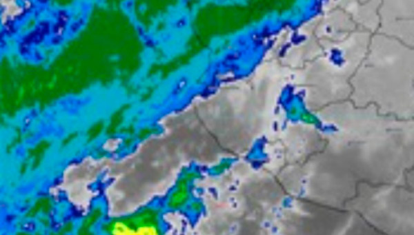 Frío y lluvias este domingo.