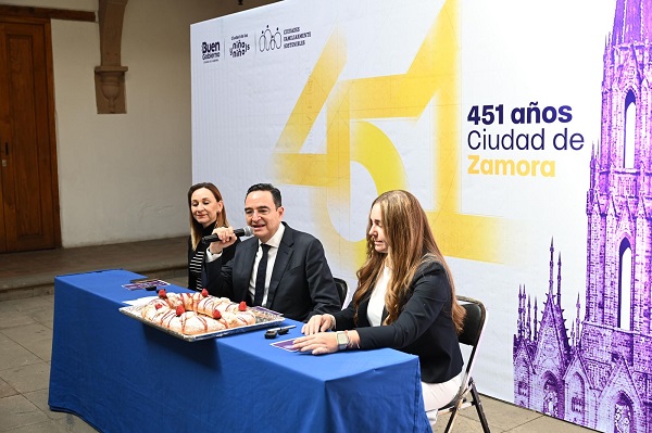 Anuncian Actividades para Celebrar el 451 Aniversario de la Fundación de Zamora