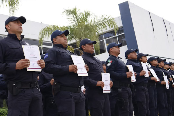 Policía Auxiliar de Michoacán fortalece su Unidad de Reacción Inmediata