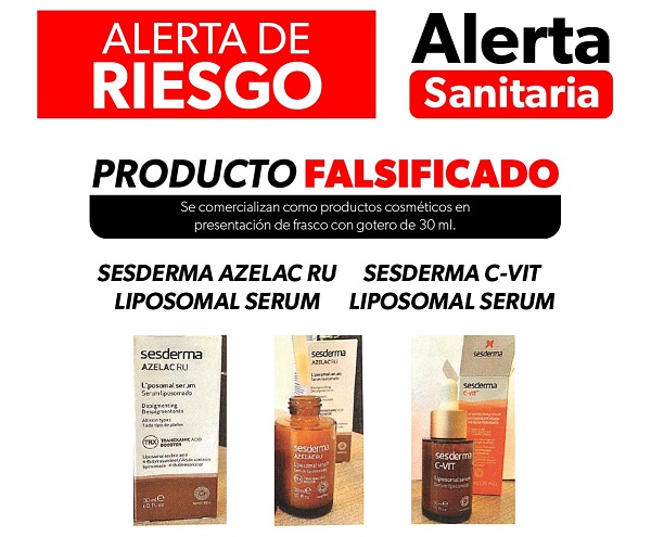 Alerta SSM sobre falsificación de productos cosméticos