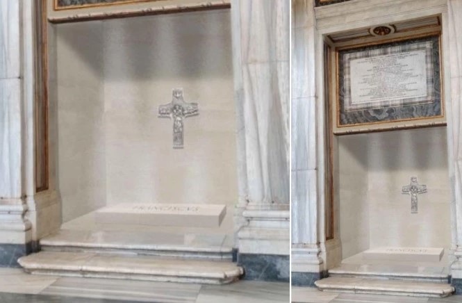 Así será la tumba del Papa Francisco en la Basílica Santa María la Mayor