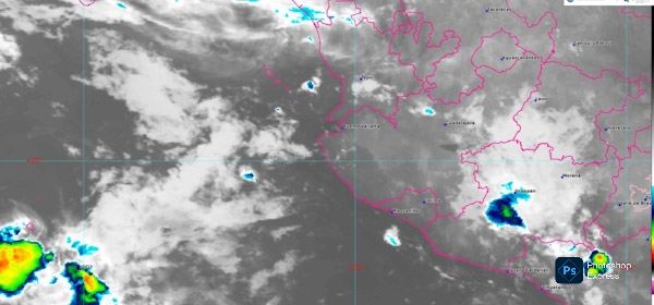 Nubosidad y lluvias se esperan este domingo