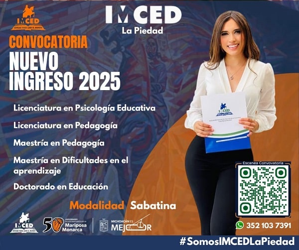 Últimos días de registro en el IMCED La Piedad