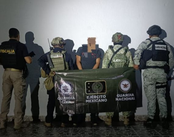 Detenido presunto extorsionador de limoneros en Apatzingán: