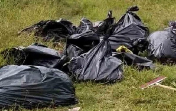 Encuentran decenas de bolsas con restos humanos en Zapopan