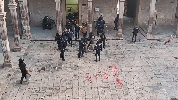 Abren Carpeta de Investigación por daños ocasionados en Palacio de Gobierno