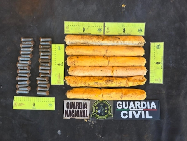Aseguradas 32 granadas y 2 artefactos explosivos en Nahuatzen