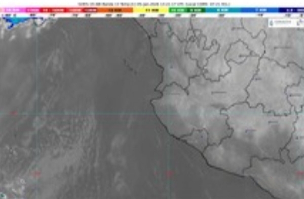 Frente frío podría generar lluvias este lunes