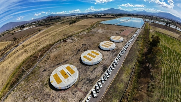 Inauguran 3 colectores para sanear el 100 % del agua
