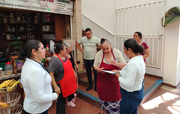 Coepris refuerza higiene y manejo de alimentos en sector restaurantero y mercados