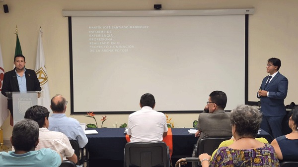 Egresado de Ingeniería Arquitecto presenta Informe deExperiencia Profesional