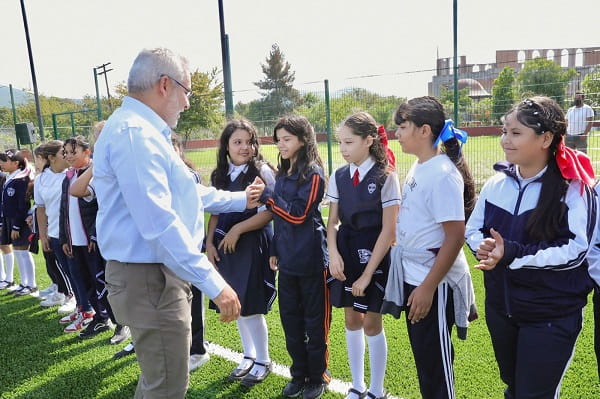 Yurécuaro se suma al “Mundial Social” con nueva cancha de futbol