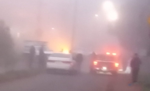 Bloquean la carretera Uruapan–Los Reyes