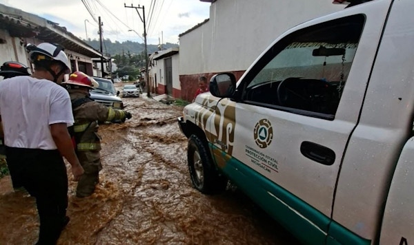 PC Estatal mantiene recorridos de atención por tromba en Pátzcuaro